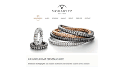 Desktop Screenshot of juwelier-morawitz.de