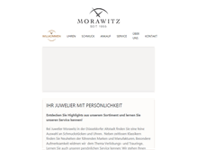 Tablet Screenshot of juwelier-morawitz.de